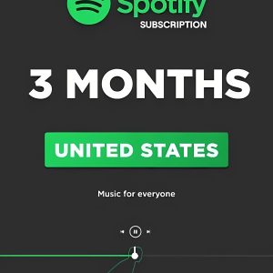 Spotify Gift card 3 months